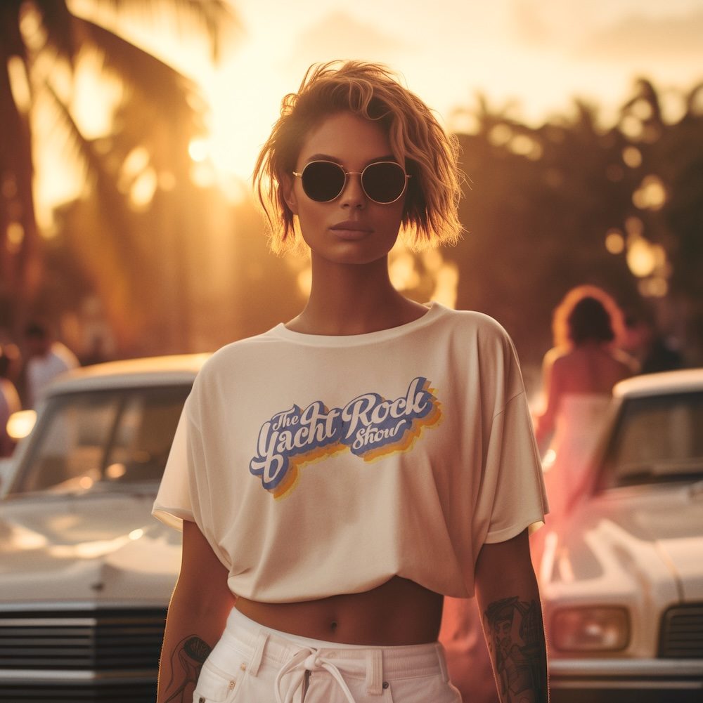 The Yacht Rock Show retro tee